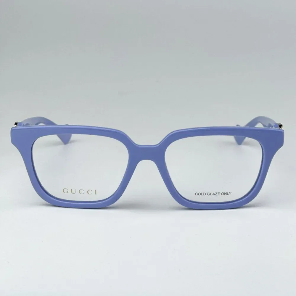 NEW Gucci GG1536O 008 Violet Women Square Eyeglasses GG 1536O